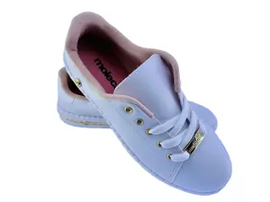 Vienna White Sneaker Woman Casual Shoes -  Moleca Brand, Perfect for any outfit