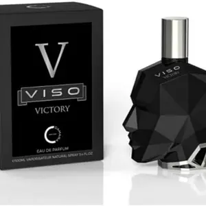 Viso Victory Eau de Parfum 100 ml - Versatile Fragrance for Men in Black Packaging