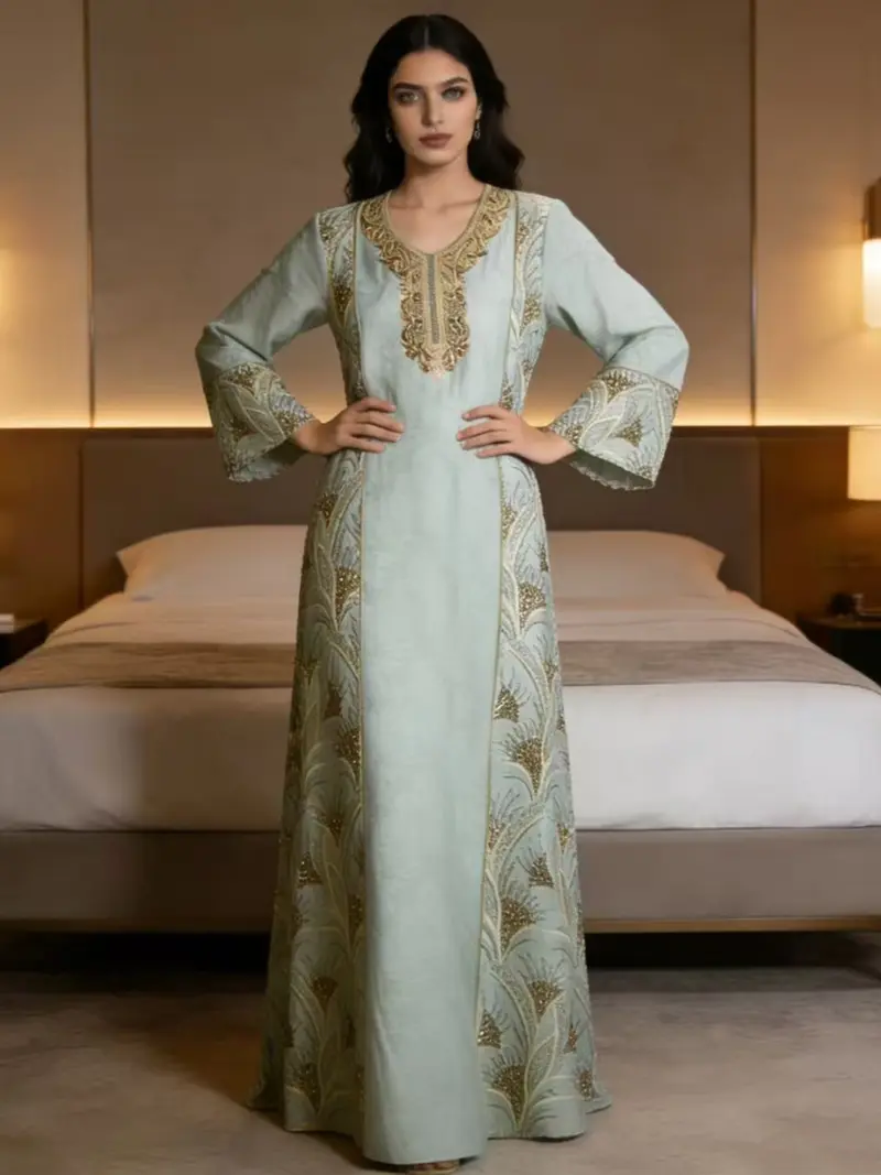 evening abaya - TikTok Shop