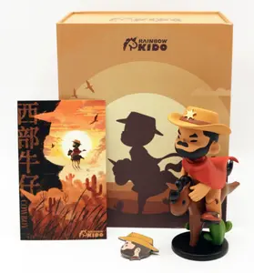 Funcinating RainbowKido Cowboy Design Action Figure, Home Decoration, Holiday Birthday Gifts summervibes