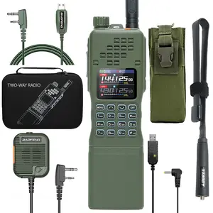 BAOFENG AR-152 PRO 10W Ham Radio Handheld Walkie Talkies Long Range with GPS, APP Programming Copy Frequency USB Charging Battery Survival Radio