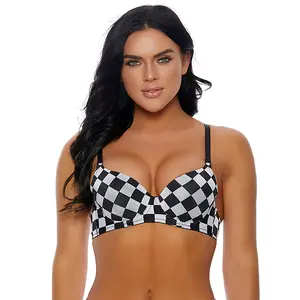 Forplay Women's Halloween Check Mate Bra