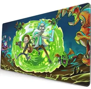 Rick and Morty Alien Monsters Mouse Pad XL