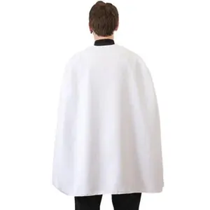 36 in. Superhero Adult Cape - White