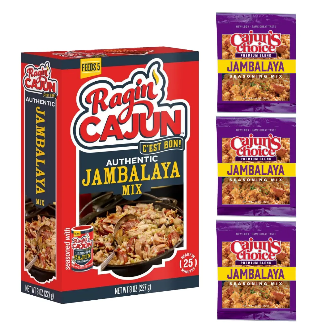 Ragin' Cajun & Cajun's Choice Jambalaya Bundle