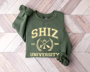 Shiz University Alumni Shirt,Wicked Musical Inspired Sweatshirt, Wizard of Oz Movie Fan Gift,Wizard University Cotton Hoodie