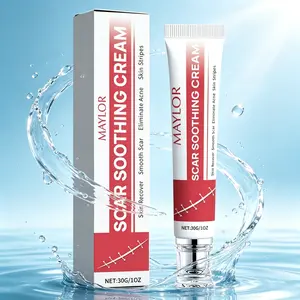 Professional Scar Removal Cream 30g – MAYLOR Scar Gel for Post-Operative Scars, Caesarean Section Scars, Keloids, Burns & Acne – Helps Fade Discoloration, Flatten Raised Scars & Restore Smooth Skin – Daily Scar Recovery Treatment