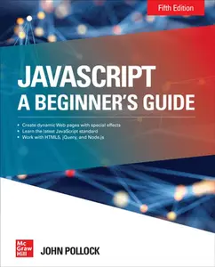 USED-Javascript: A Beginner's Guide, Fifth Edition by Pollock, John (Paperback)