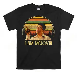 Fogell I Am Mclovin Vintage Men Unisex T shirt