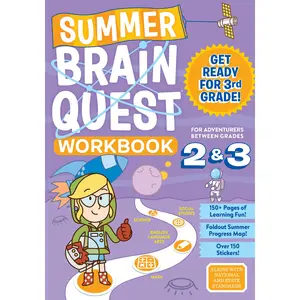 Summer Brain Quest: Between Grades 2 & 3 by Workman Publishing, Persephone Walker, Claire Piddock, Edison Yan, Matt Cummings, Jane Ching Fung [Paperback Book]