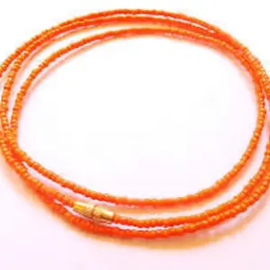 ORANGE CRUSH WAIST BEADS