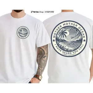 Mother Ocean Jimmy Buffett Tee, Unisex Beach T-shirt, Men's Women's Shirt, Gift for Buffett Fan