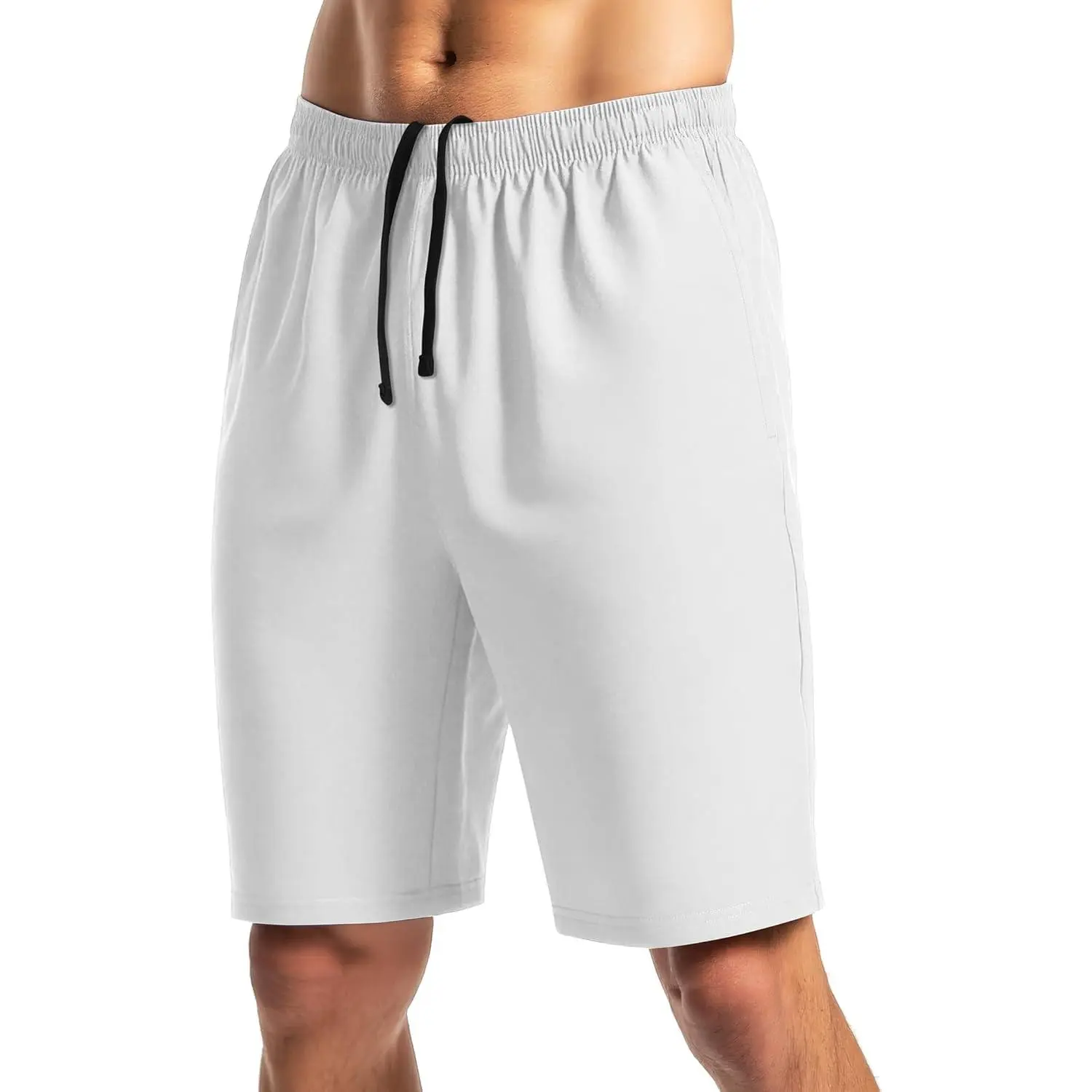 Men's Athletic Shorts 9'' Quick Dry Workout Running Shorts Lightweight Sports Gym Basketball Shorts with Pockets
