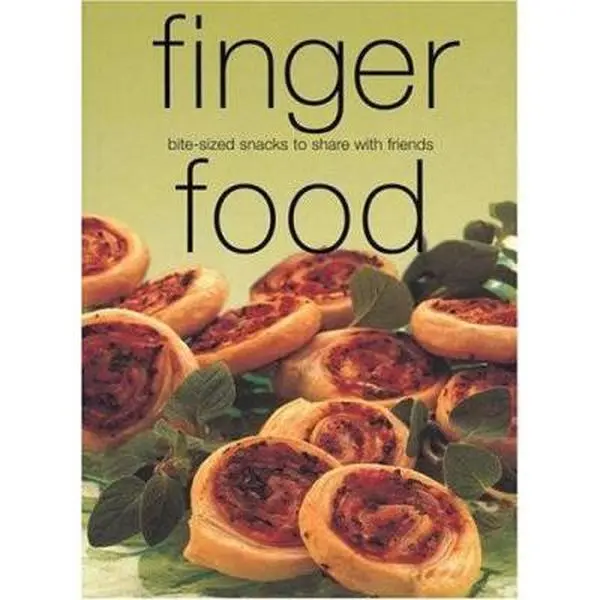 Used Paperback Book - Finger Food: Bite-Sized Snacks for Eating, Party & Sharing (Laurel Glen Little Food Series, 400 Pages) by Editors of Laurel Glen - English, Snack Ideas