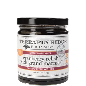 Terrapin Ridge Farms Cranberry Relish With Grand Marnier™ - Perfect for Turkey, Stuffing, and Appetizers