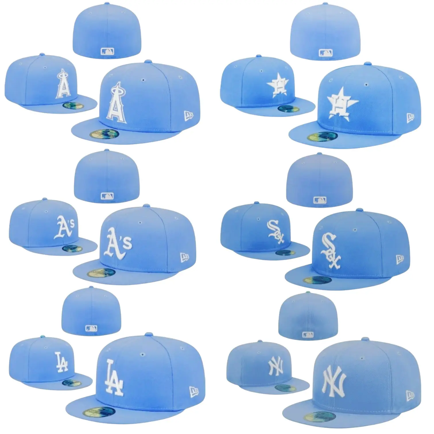 2027 NEW ERA 59FIFTY MLB Baseball Hat National Teams Fitted Snapback Los Angeles Dodgers New York Yankees Boston Red Sox Hats Cap Caps Hat