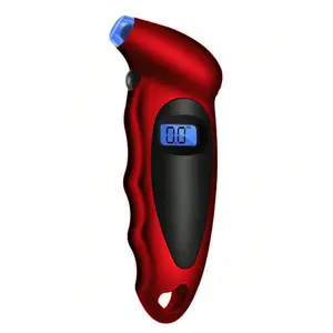 Car Tire Pressure Gauge, High Precision Digital Tire Pressure Monitor, LCD Display Tire Pressure Meter, Professional Car Inspection Tool
