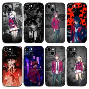 Classroom of The Elites Phone Cases for IPhone 17 Promax Pro Air 16 Plus 15 14 13 12 11 Classic Black Soft Shell Gift for Birthday Christmas Halloween