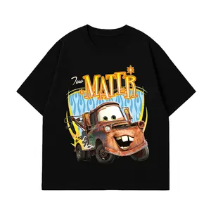 Tow Mater Cartoon Truck Graphic T-Shirt Gildan Unisex Tee, Funny Rusty Tow Truck Shirt, Vintage Cartoon Car Character Tee, Kids Car Lover Gift, Casual Cotton Tee