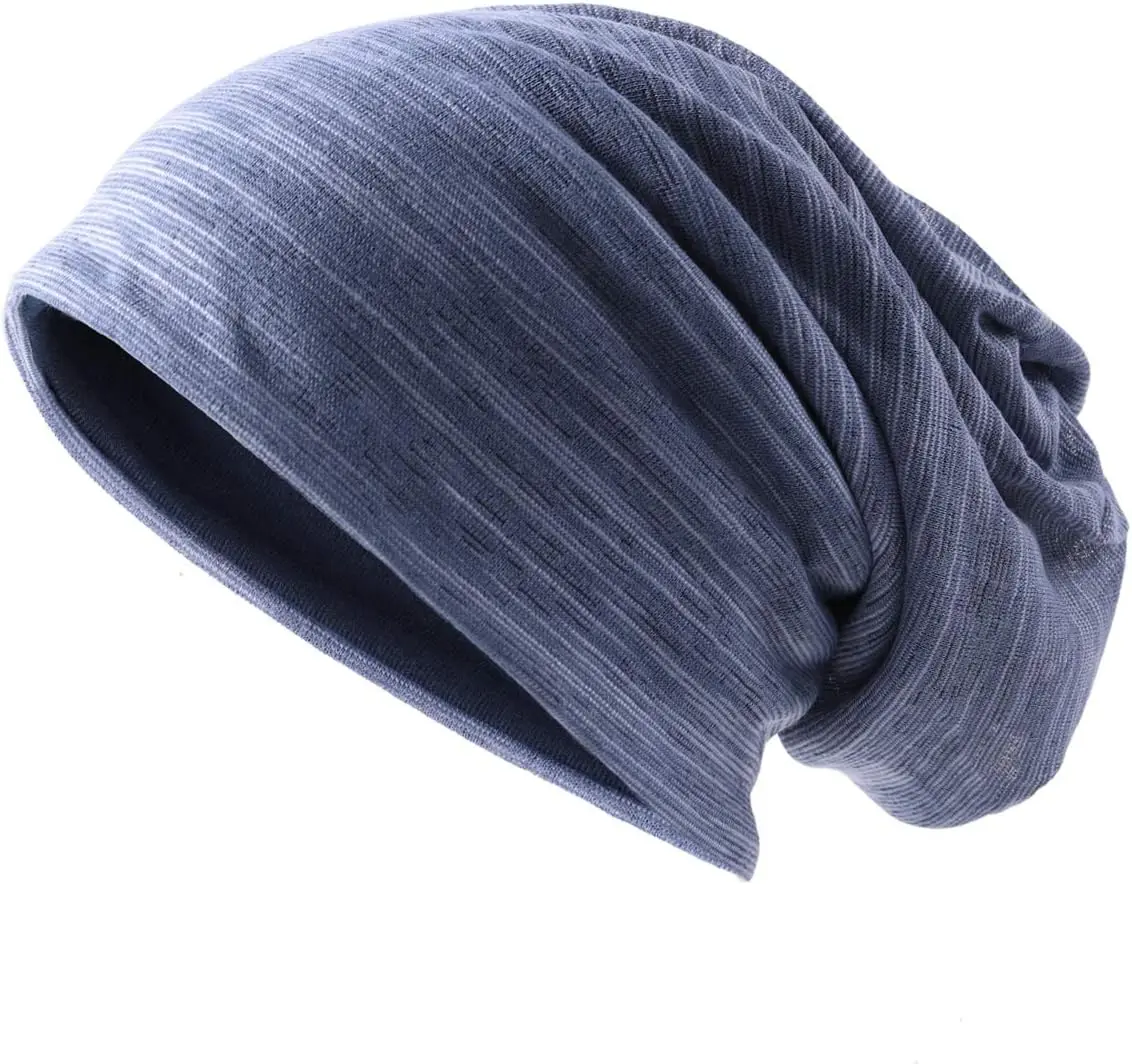 Ruphedy Men Slouchy Beanie Summer Long Oversize Thin Lightweight Skull Cap B011h