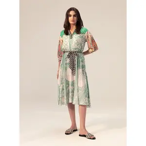 Elan sage midi dress