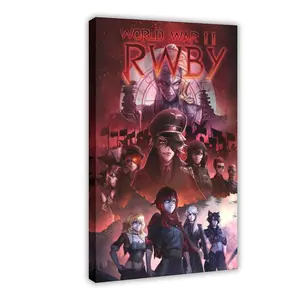 Anime RWBY Poster 23 bedroom canvas posters, hall wall art, bathroom canvas posters, home poster decoration