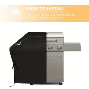 Outdoor Barbecue Grill Rainproof Dustproof Sunscreen Windproof Tear-Resistant Oxford Cloth, 3 Sizes, All-Purpose Cover