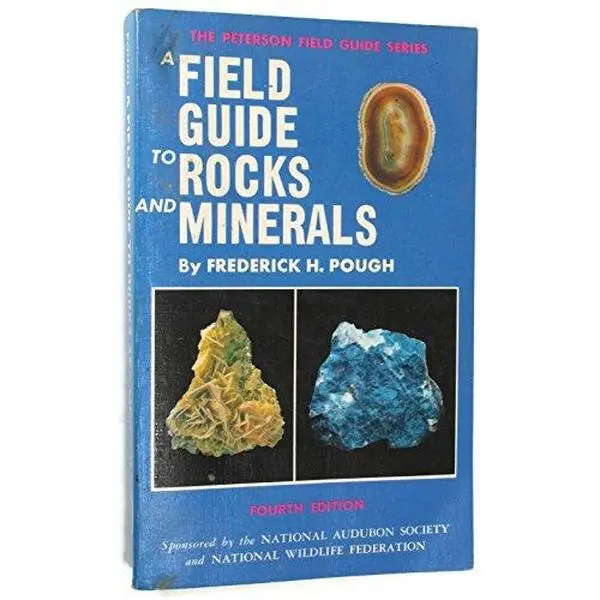 USED Book - A Field Guide to Rocks and Minerals (Peterson Field Guides) by Pough, Frederick, H. (Paperback) - english