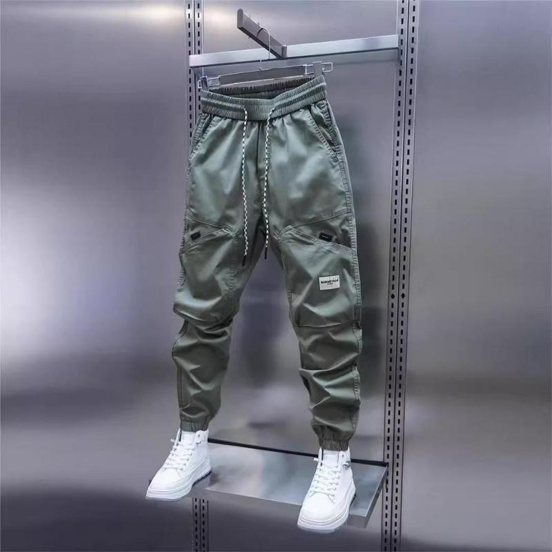 Men's Harem Pants Man Breathable Men's Clothing  New Casual Pants Man Straight Trousers, Casual Regular Fit Utility Jogger Bottoms, Men's Trousers for All Seasons, Pants for Men, Mens Pants, Pants for Men