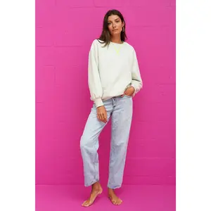 Contrast Stitch Sweater