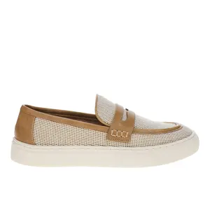 Corkys Womens Group Chat Slip On Loafers Casual - Brown