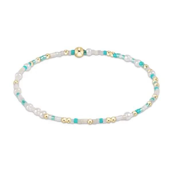 Hope Unwritten Bracelet - Turq It  Real Good