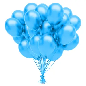 12 In. Sky Blue Balloons | 72 Count 12 In. Sky Blue Balloons | 72 Count