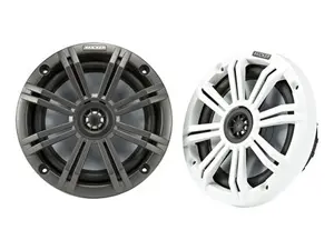 Kicker 51KM604WL | 6.5" 4Ω  KM Coaxial Speakers