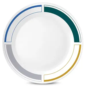 Corelle® Color Block 10.25" Dinner Plate Corelle® Color Block 10.25" Dinner Plate
