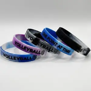 Pulex Motivational Volleyball Wristbands one point at time for Men Women & Teens Unisex Adult Bands in Multiple Colors