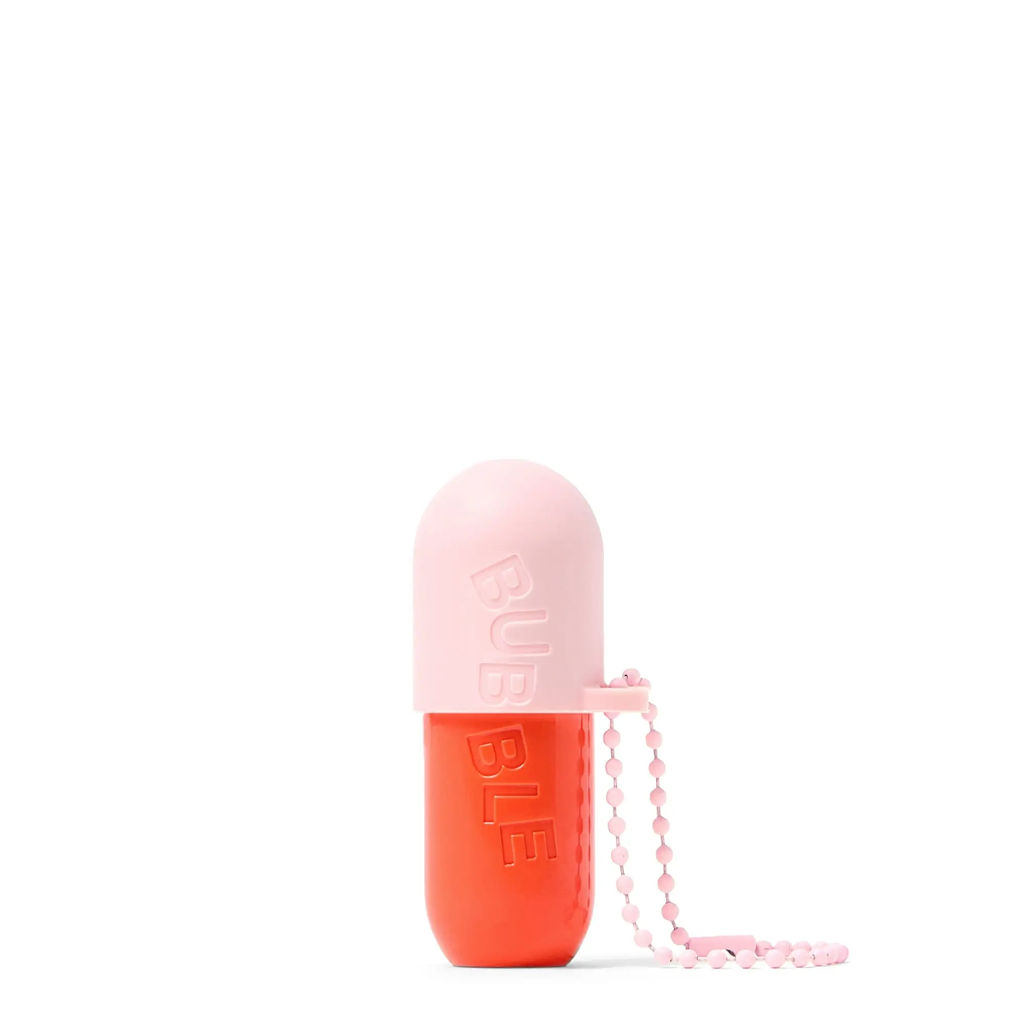 Bubble Skincare Tell All Berry Lip Balm - Lightweight Sunflower Soft Wax Texture, Oil-Rich Glycerin Formula, Chicory Root Extract & Shea Infused, Soothing Moisturizing Healthy Selfcare Lip Treatment, Daily Use Beauty Product with Keychain