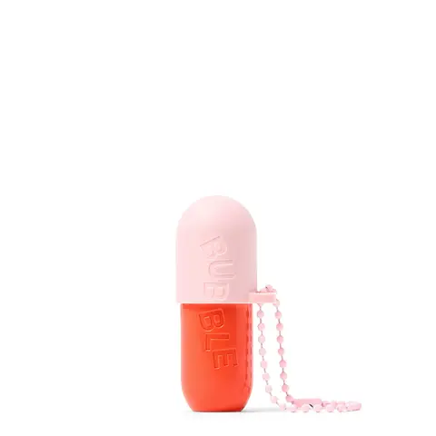 Bubble Skincare Tell All Berry Lip Balm - Lightweight Sunflower Soft Wax Texture, Oil-Rich Glycerin Formula, Smooth Hydrating Glossy Plumping Lips, Chicory Root Extract & Shea Infused, Daily Use Beauty Product with Keychain