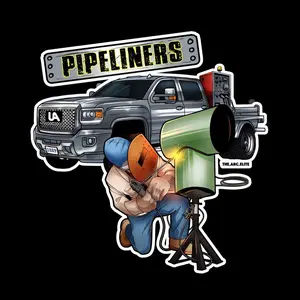 Pipeliners Sticker - 3”x3”