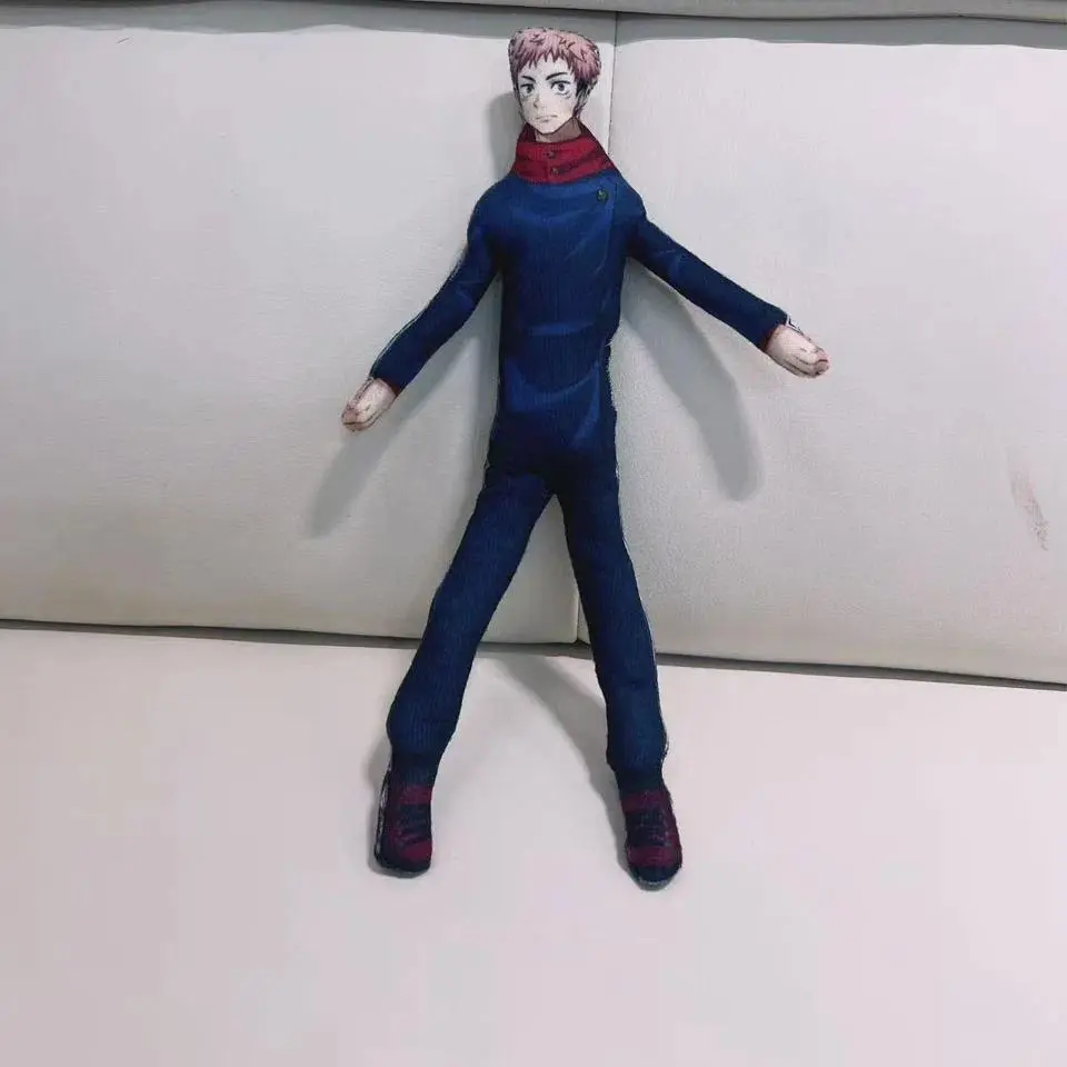 Anime Jujutsu Kaisen Doll Movable Funny Gojo Satoru Toy Shapeshift Figure Cosplay movable Abstract Wire Skeleton Halloween Prop