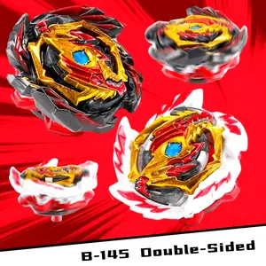 Fire Card Gyro, Exploding Gyro B-145, Poison Dragon Boxed Set, Left and Right Rotating String Launcher Toy Set, Gyro Gift