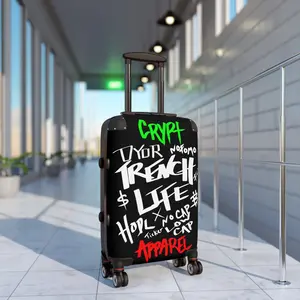 Trench Life Suitcase— 'Crypt Apparel' Travel Luggage