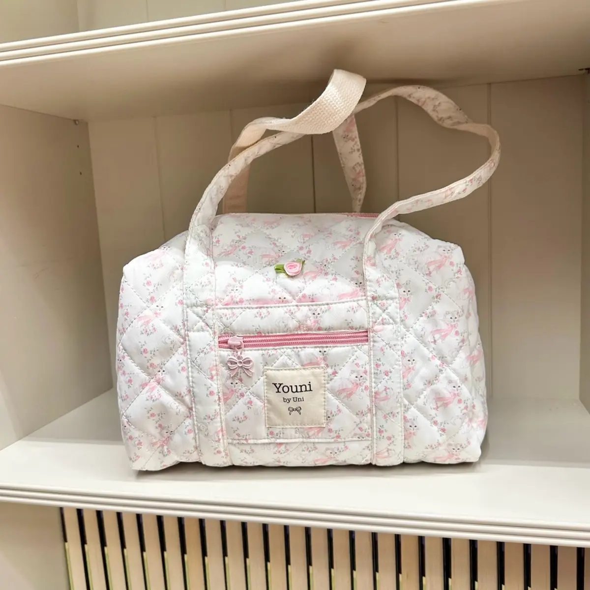 YOUNIBYUNI coquette cat pinky bow handbag YOUNIBYUNI coquette cat pinky bow handbag