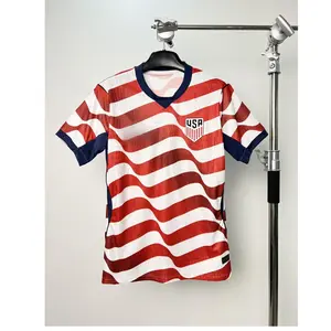 National Team Jersey 2026 World Cup Unique Wave Pattern Player Version Premium Polyester Fabric Breathable Authentic Fit
