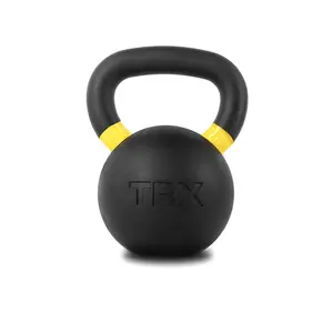 TRX Rubber Coated Kettlebells - Lightweight Design, Versatile for Various Training Applications, Ideal for Home Gym Use