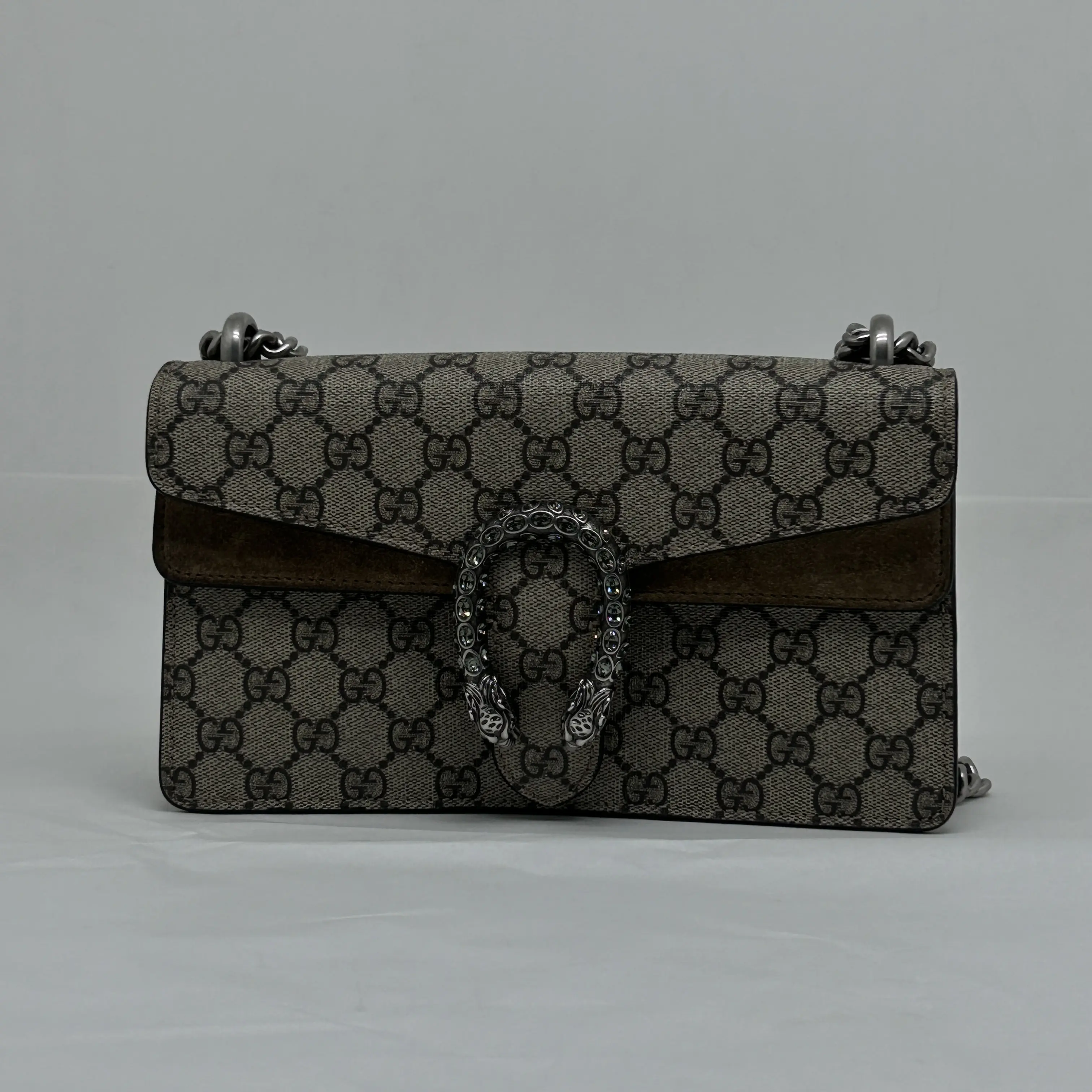 Pre-owned GUCCI Dionysus GG Supreme Mini Bag