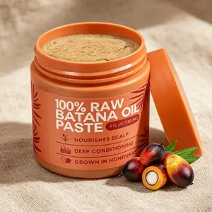 Lebanta 100% Raw Batana Oil Paste from Honduras 4 fl oz - Deep Conditioning Hair Mask for Growth, Strength & Split End Repair 120ml