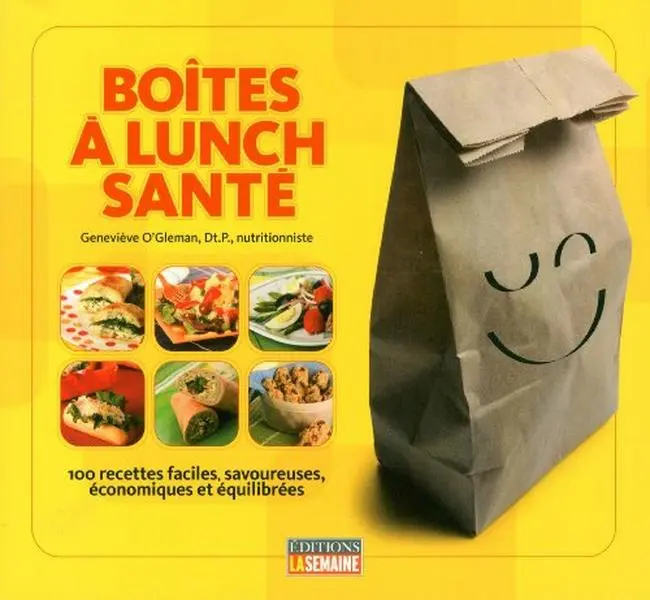 Used Very Good Softcover Book - Boites a Lunch Sante: 100 Easy, Delicious, Budget-Friendly Recipes with Healthy Dinners Ideas (1.45 lbs) by Geneviève O'Gleman