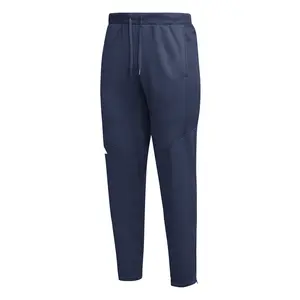 adidas Mens Travel Tapered Aeroready Joggers Casual Drawstring - Blue
