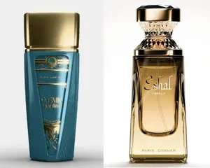 Bundle DUO Eshal Vanilla & Cosmic Giardino 100ml (3.38 Fl Oz) –  EDP Unisex Mens and Womens Bundle | Paris Corner Perfumes Daily Use Fragrance Citrus Woody Musk